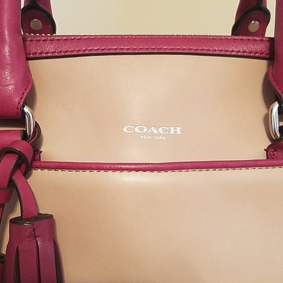 Coach Leather Handbag - Picture 2 of 6